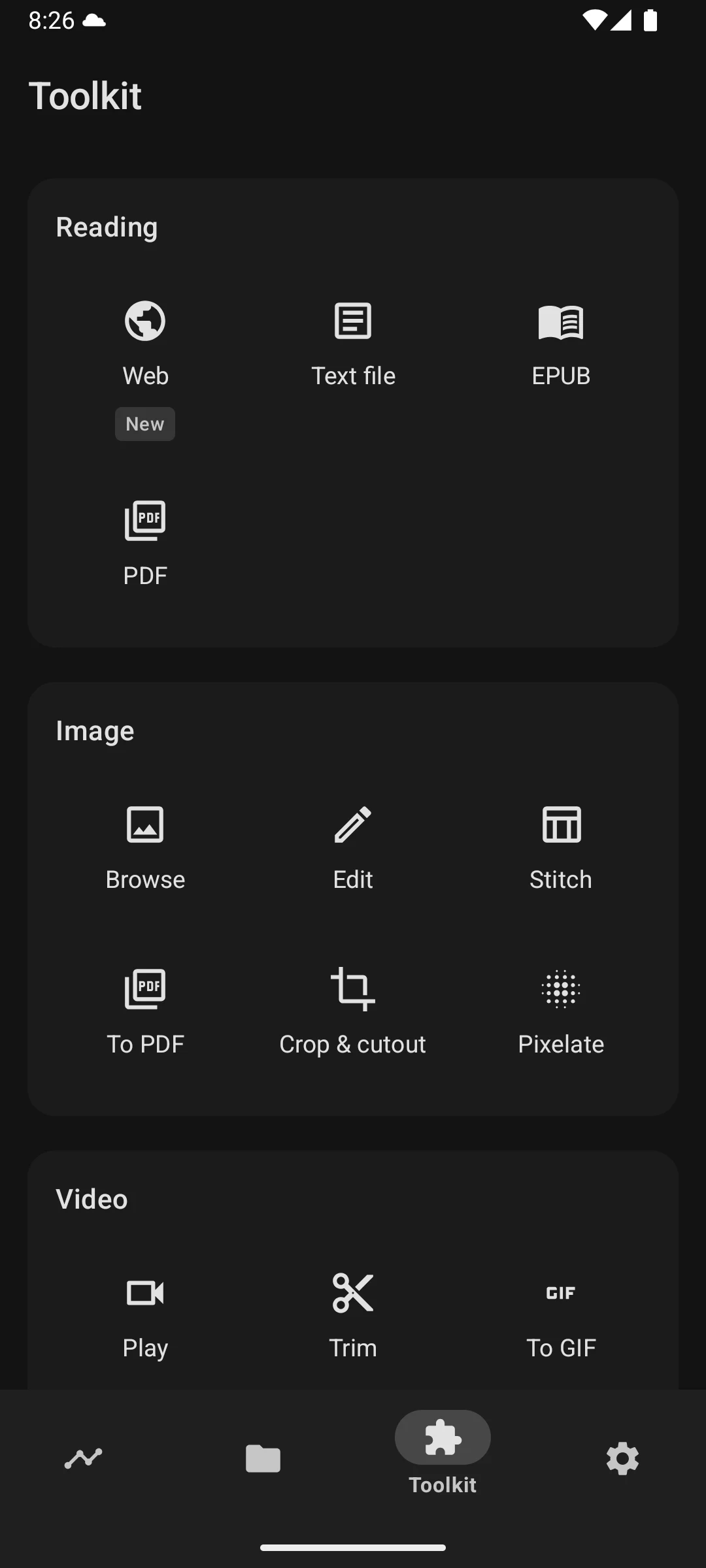PAYGE: Reader & Media Viewer screenshot